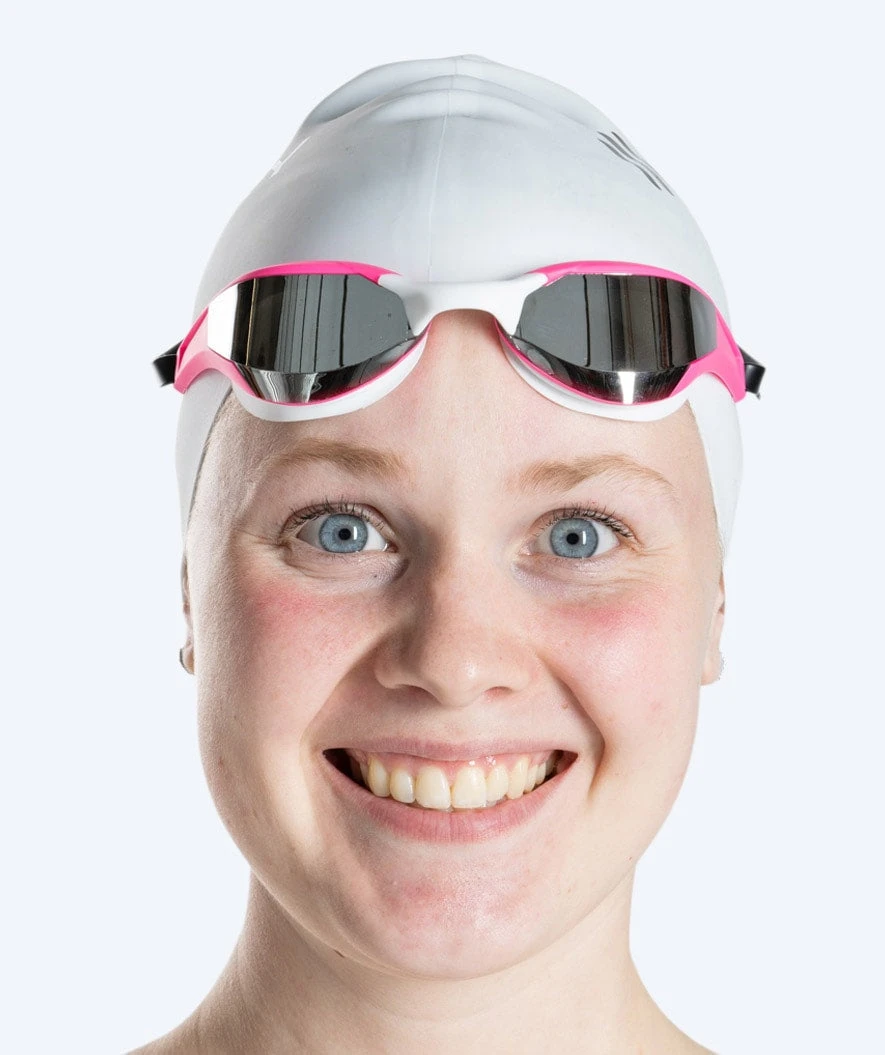 Watery Svømmebriller - Instinct Elite Mirror - Rosa/sølv - Bilde 9