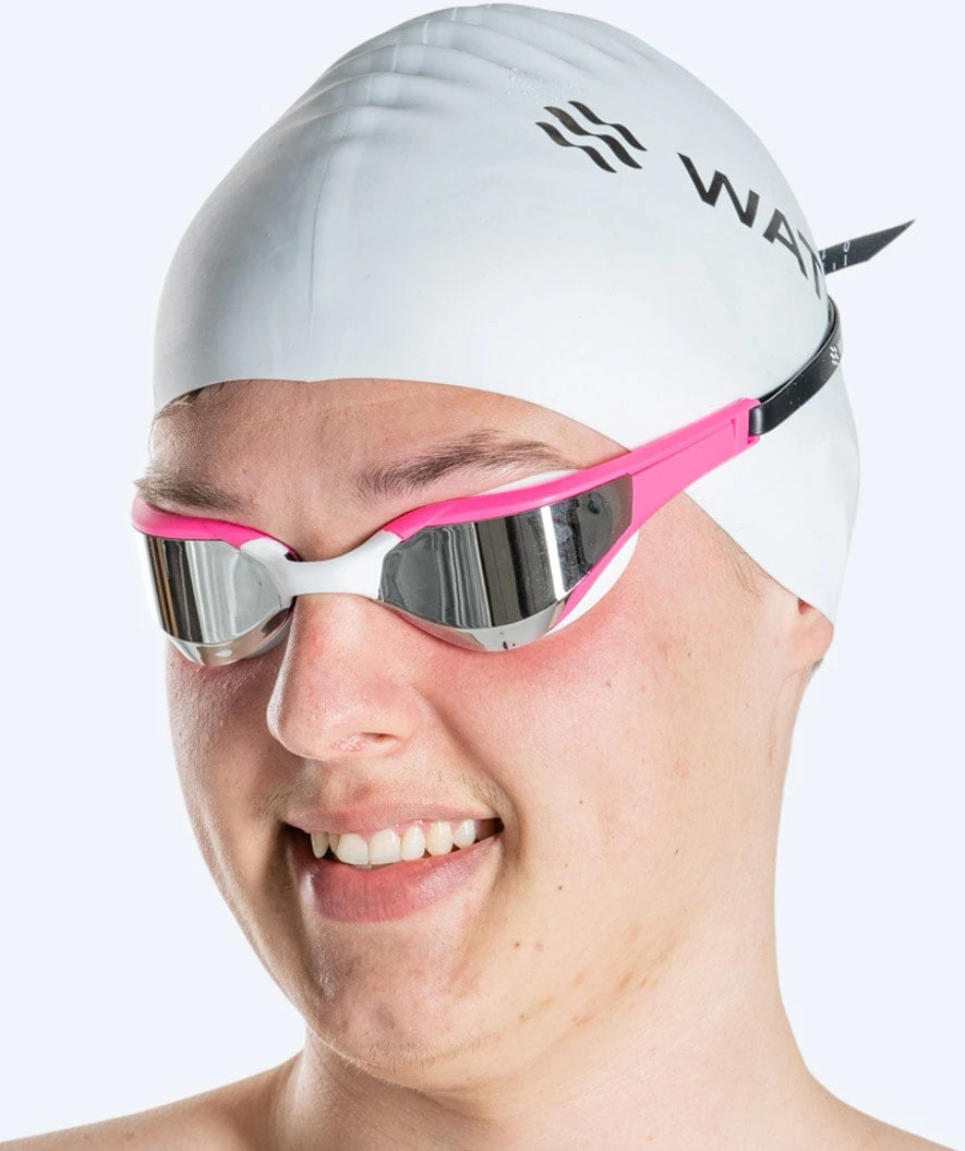 Watery Svømmebriller - Instinct Elite Mirror - Rosa/sølv - Bilde 11