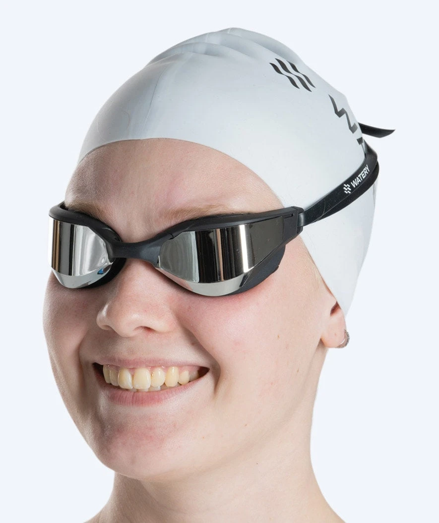Watery Svømmebriller - Instinct Ultra Mirror - Svart/sølv - Bilde 11