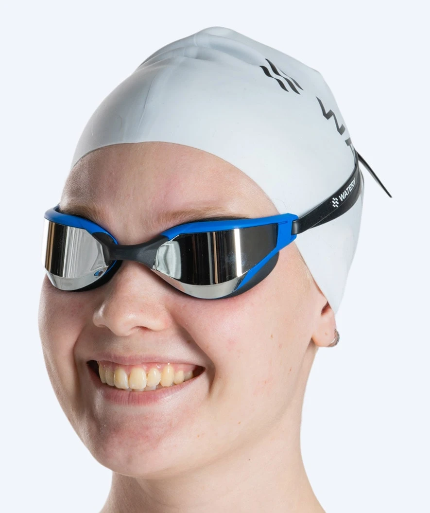Watery Svømmebriller - Instinct Ultra Mirror - Blå/sølv - Bilde 11