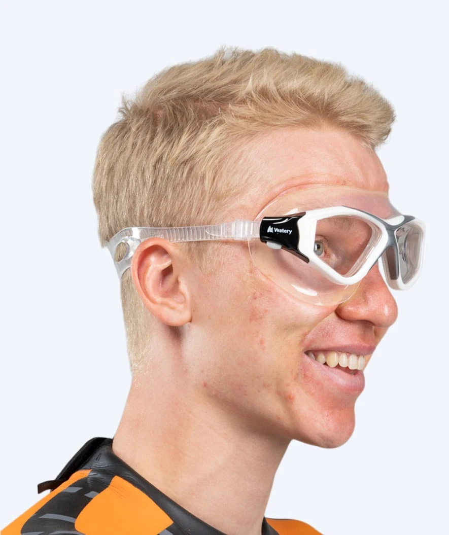 Watery Svømmemaske - Mantis - Hvit/Grå - Bilde 12