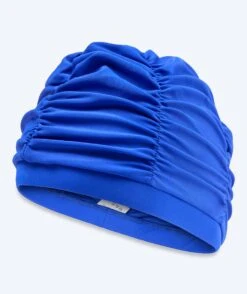Watery Badehette Med Draperinger - Maxwell - Royal Blue