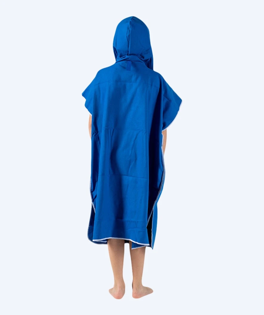 Watery Badeponcho Til Junior - Microfiber - Royal Blue - Bilde 3