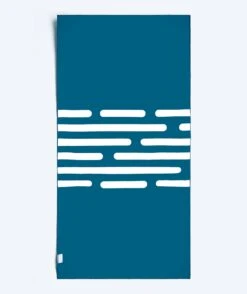 Watery Microfiber Håndkle - Eco Nebraska - Blå