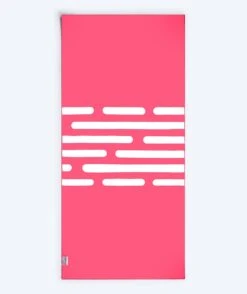 Watery Microfiber Håndkle - Eco Nebraska - Pinky