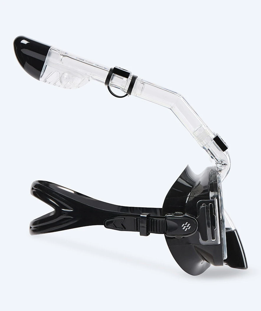 Watery Full Face Snorkelmaske For Voksne - Pearl - Svart - Bilde 2