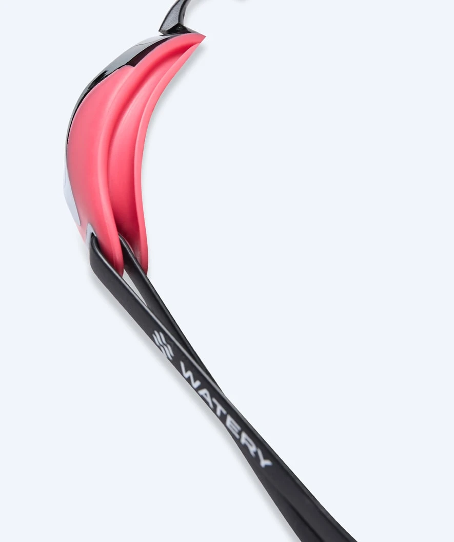 Watery Elite Svømmebriller - Poseidon Ultra Mirror - Rosa/sølv - Bilde 9
