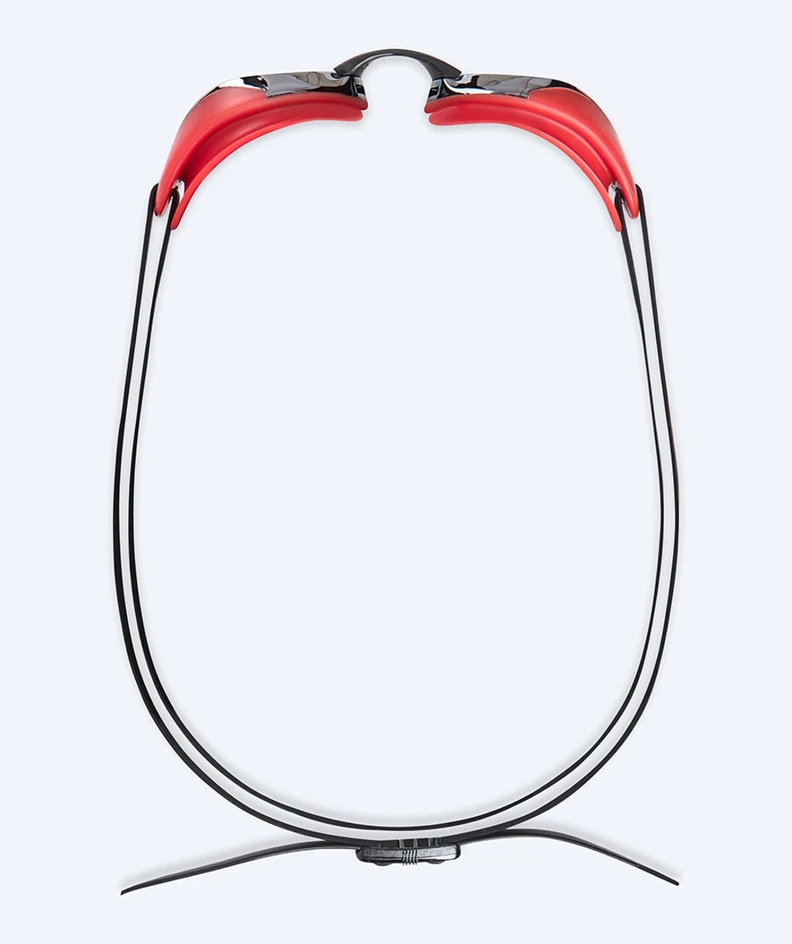 Watery Elite Svømmebriller - Poseidon Ultra Mirror - Rød/sølv - Bilde 4