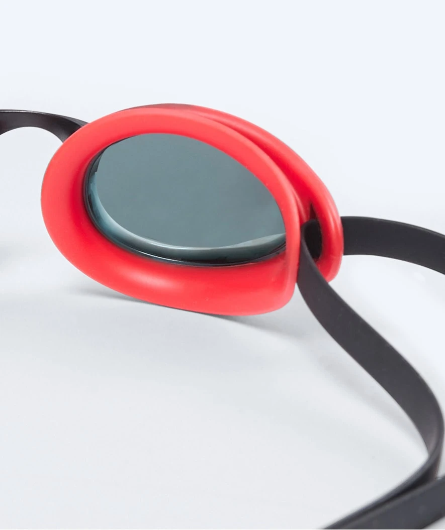 Watery Elite Svømmebriller - Poseidon Ultra Mirror - Rød/sølv - Bilde 6