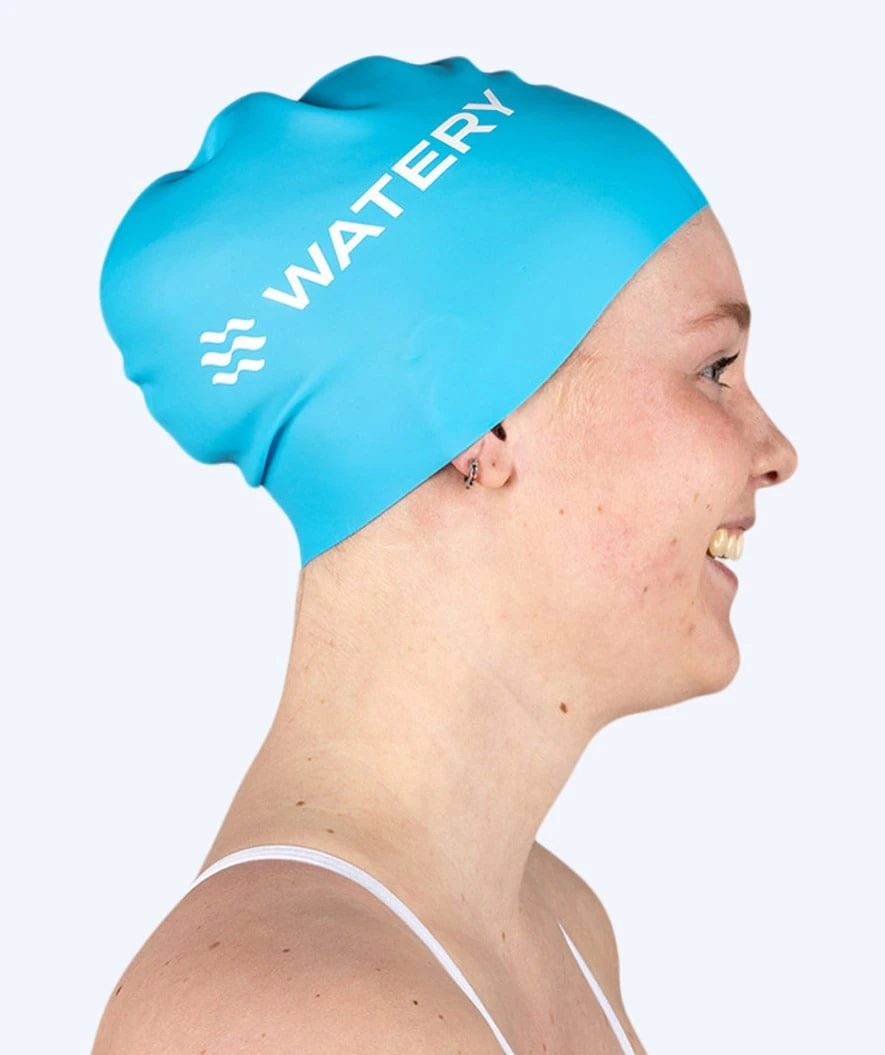 Watery Badehette - Signature - Sky Blue - Bilde 3