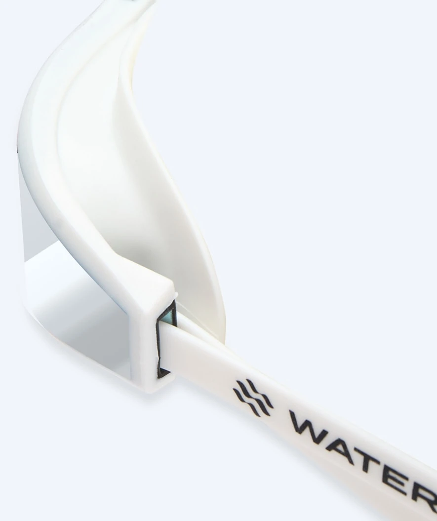 Watery Elite Svømmebriller - Storm Racer Mirror - Hvit/sølv - Bilde 5