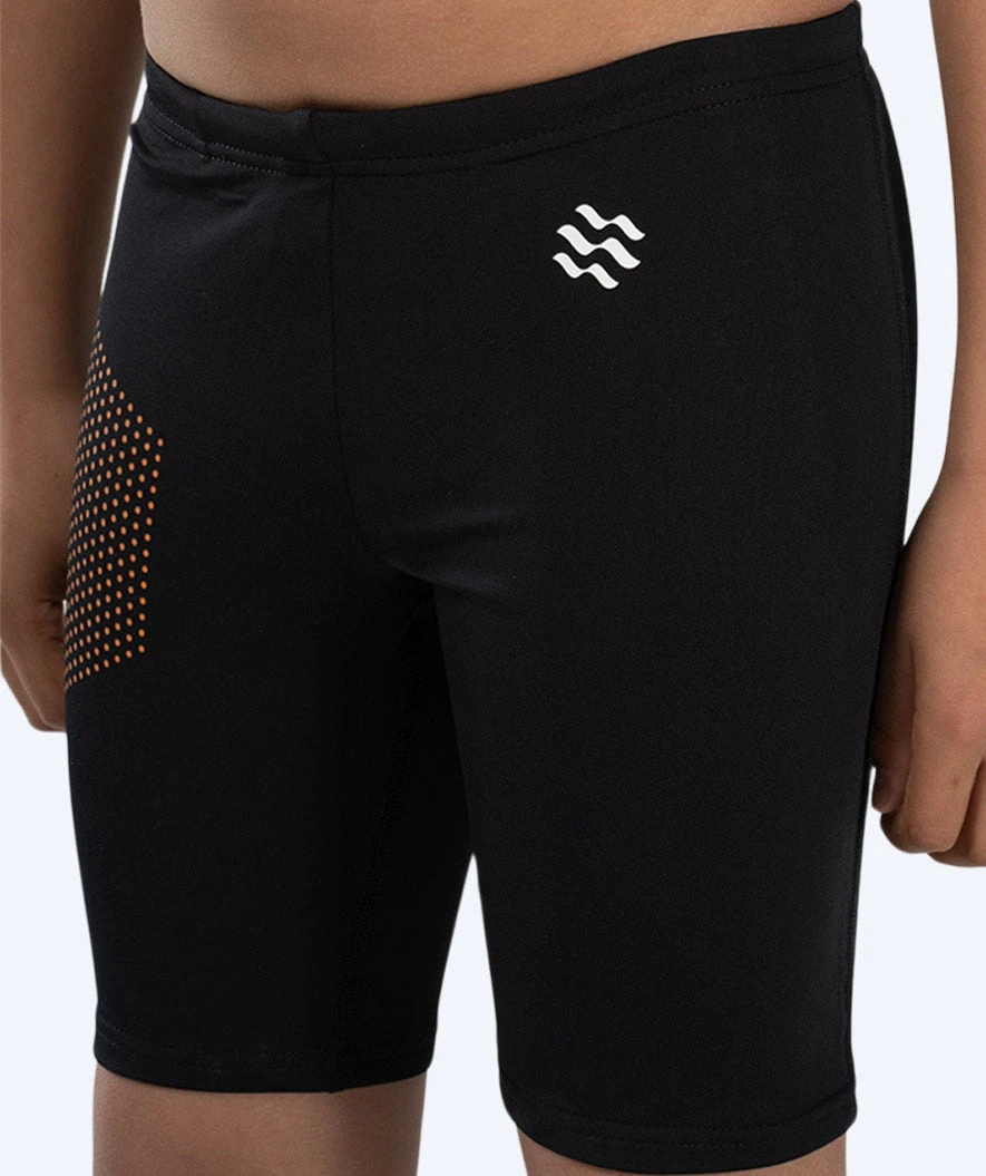 Watery Lange Badebukser For Gutter - Surfy Eco - Orange Corner - Bilde 8