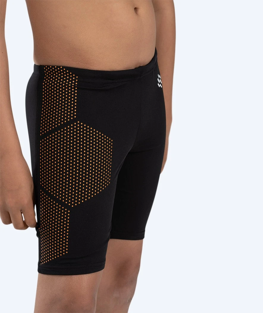 Watery Lange Badebukser For Gutter - Surfy Eco - Orange Corner - Bilde 9