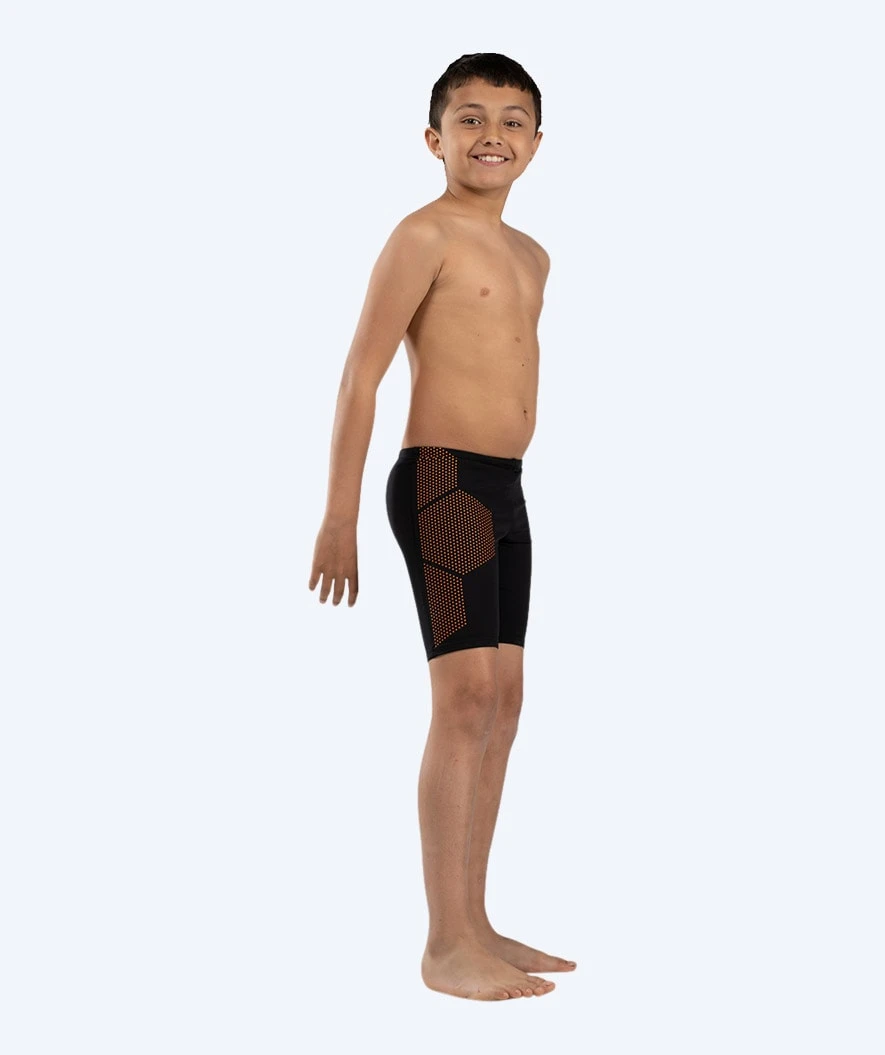 Watery Lange Badebukser For Gutter - Surfy Eco - Orange Corner - Bilde 12