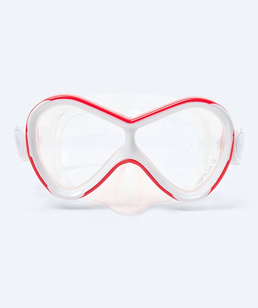 Watery Snorkelsett Til Barn - Delphina Triton - Rød - Bilde 2