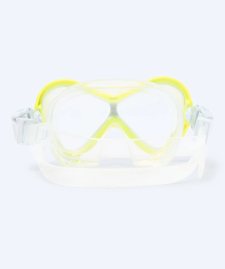 Watery Combo Snorkelsett Til Barn - Triton Full-dry - Gul - Bilde 3