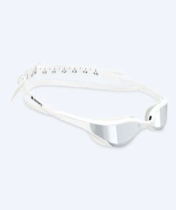 Watery Svømmebriller - Instinct Elite Mirror - Hvit/sølv