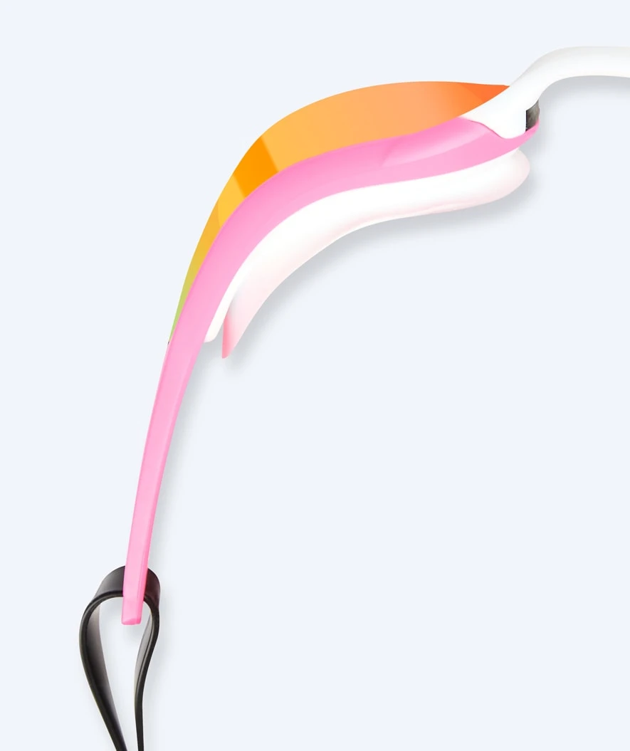 Watery Svømmebriller - Instinct Elite Mirror - Rosa/gull - Bilde 4