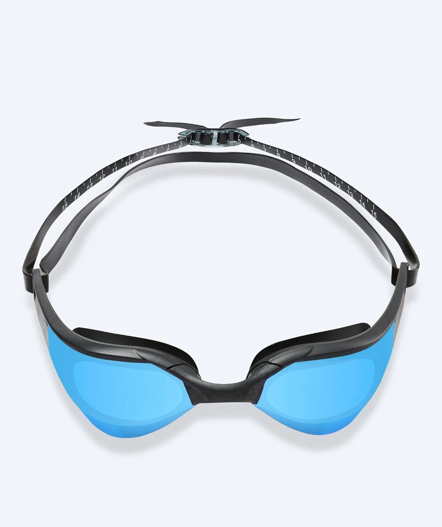 Watery Svømmebriller - Instinct Elite Mirror - Svart/blå - Bilde 2