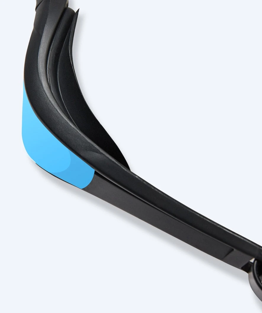 Watery Svømmebriller - Instinct Elite Mirror - Svart/blå - Bilde 5