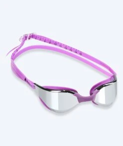 Watery Svømmebriller - Instinct Mirror - Lilla/sølv