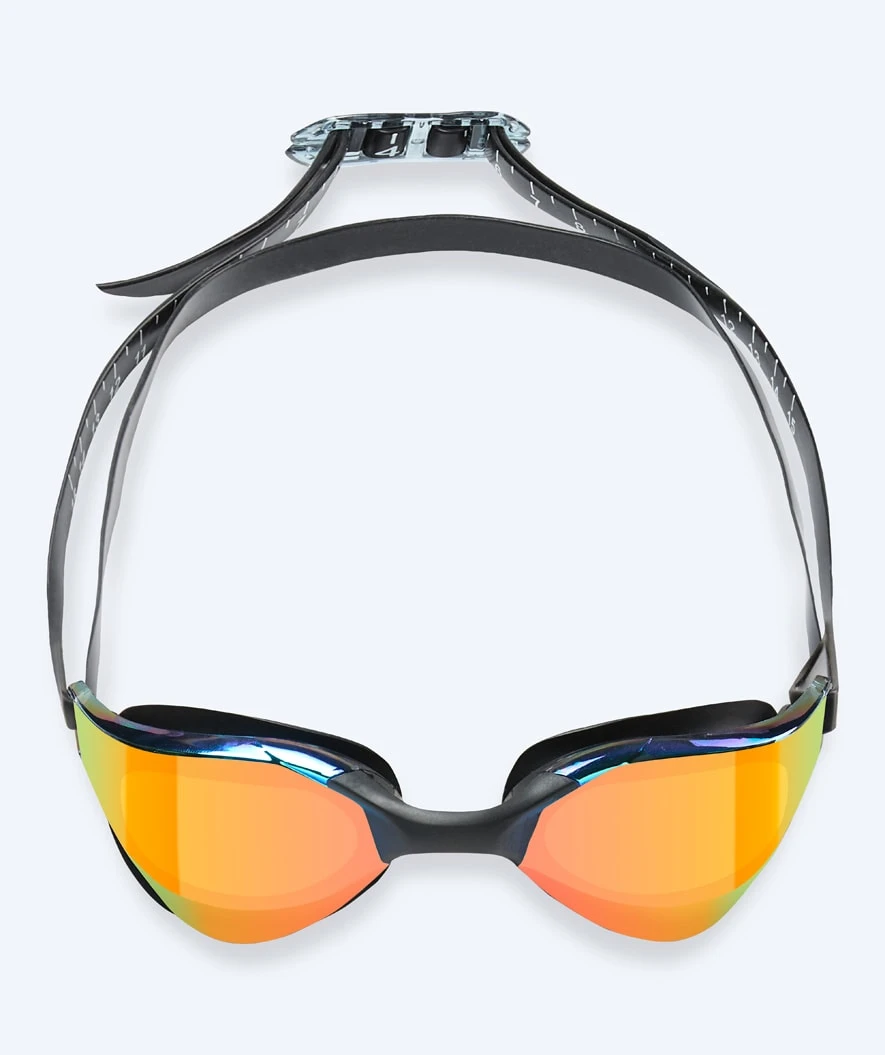 Watery Svømmebriller - Instinct Mirror - Svart/gull - Bilde 2