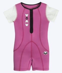 Arena Våtdrakt For Barn I Neopren - Friends - Rosa/hvit