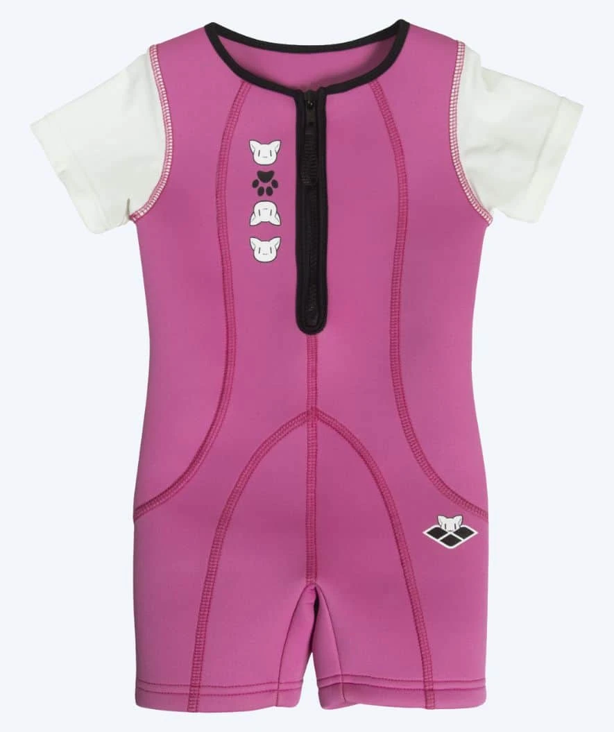 Arena Våtdrakt For Barn I Neopren - Friends - Rosa/hvit