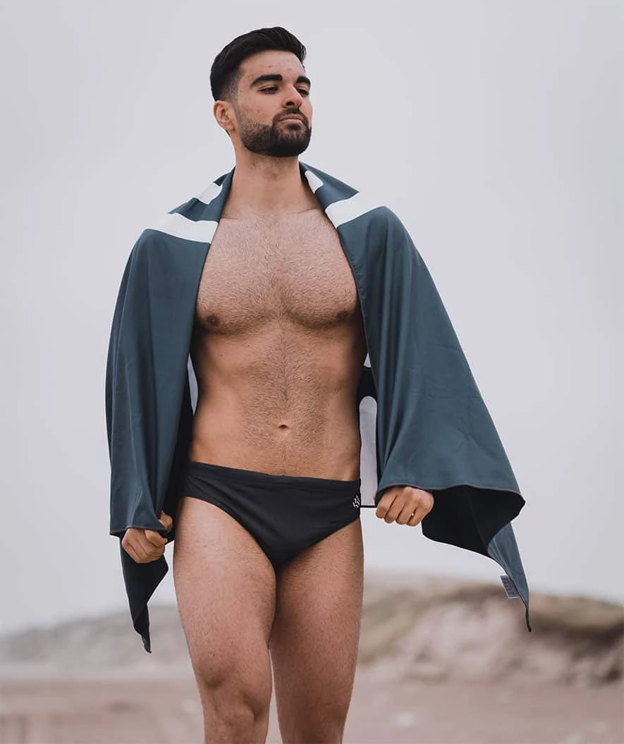 Watery Briefs Badebukser Til Menn - Budgie Eco - Grå - Bilde 13