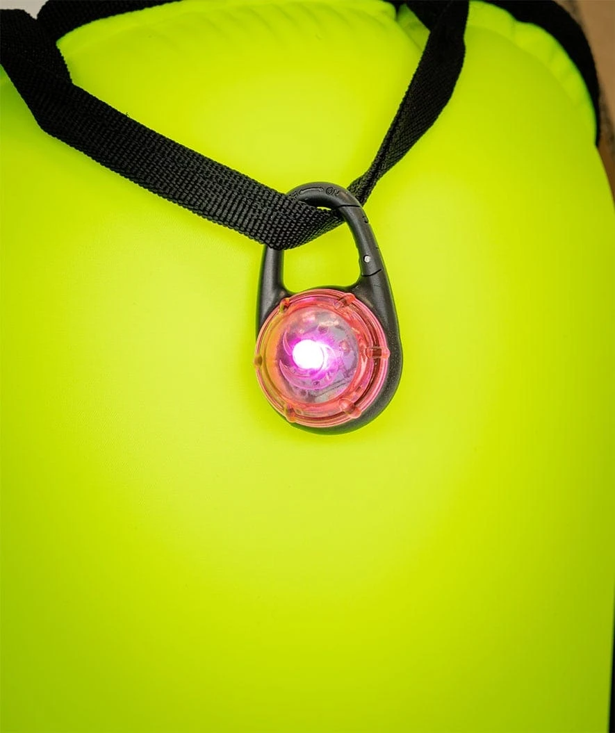 Watery Vanntett LED Lys Til Svømmebag - Pro - Rød - Bilde 5