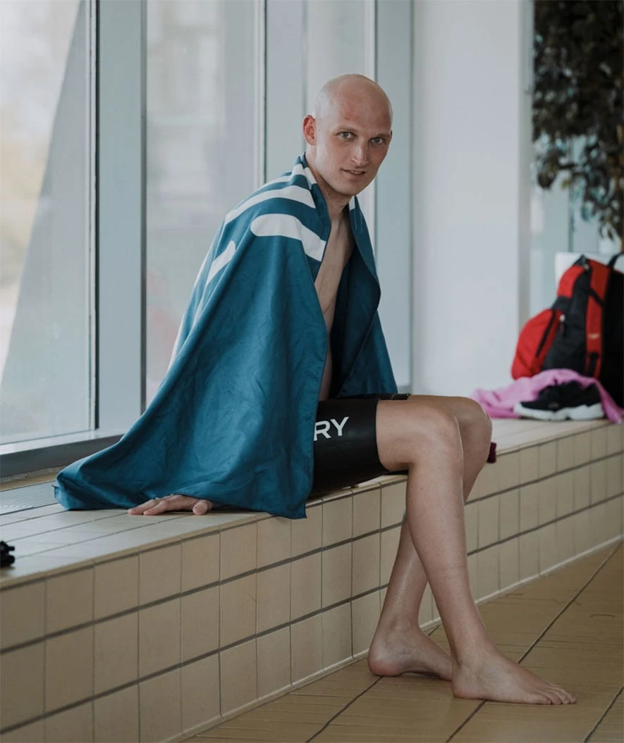 Watery Microfiber Håndkle - Eco Nebraska - Mørkeblå - Bilde 18