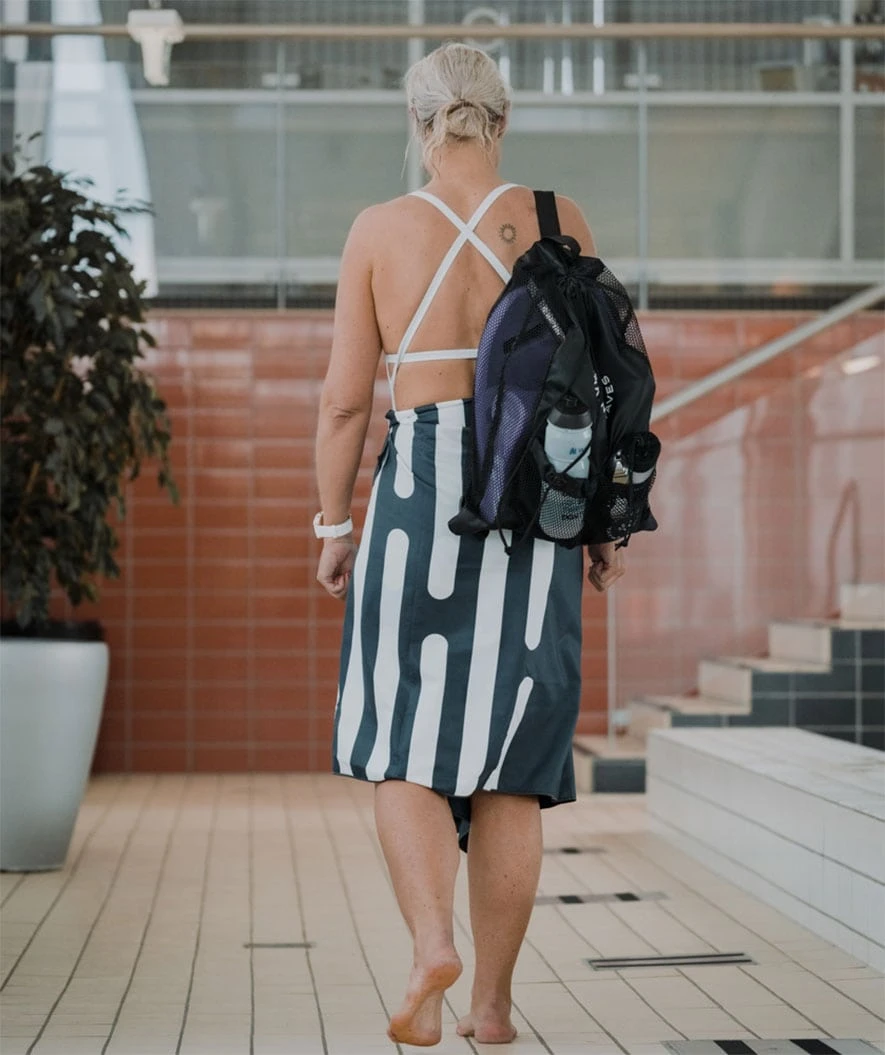 Watery Microfiber Håndkle - Eco Nebraska - Mørkeblå - Bilde 19